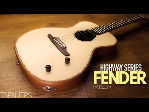 Fender Highway Series Parlor Acoustic - YouTube