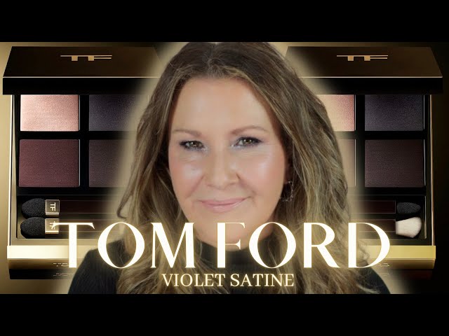 TOM FORD VIOLET SATINE CREME EYESHADOW QUAD | Fall/Winter Makeup