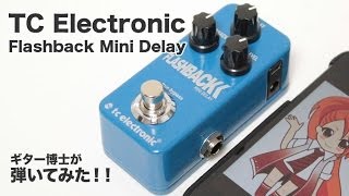 TC Electronic Flashback Mini Delay レビュー：Tone Print の使い方を