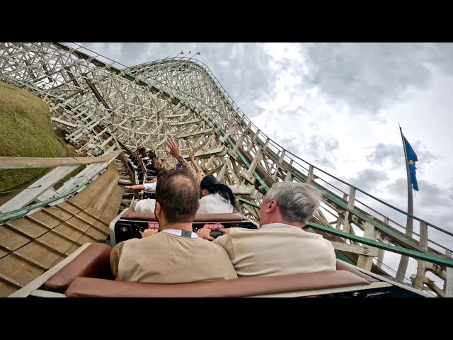 解説付き】 Montezum 最後尾 on-ride POV (乗車映像) / Hopi Hari
