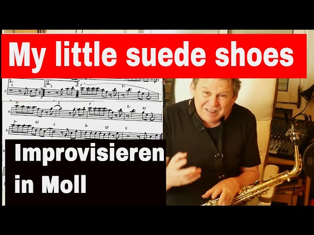 My Little Suede Shoes (Charlie Parker) Improvising in Minor Key