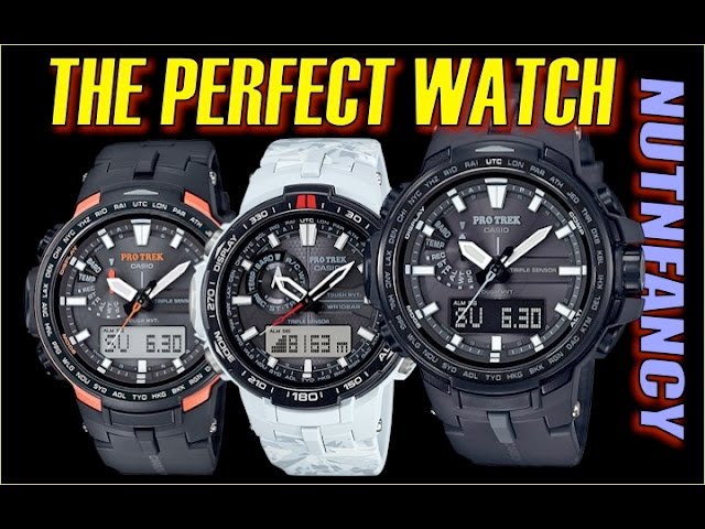 Most Impressive Outdoor Watch: The JDM Casio PRW6000 - YouTube