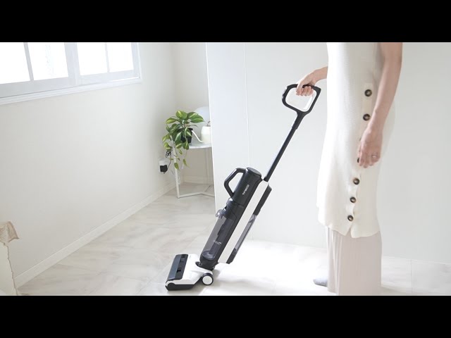 暮らしのVlog】水拭きが同時にできる掃除機「Floor One S5 Combo」で