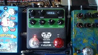 NUX NDD-7 Tape Echo - 最高のランダム自己発振 : r/guitarpedals