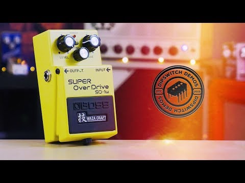 Boss Super Overdrive SD-1w Waza Craft (Demo) - YouTube