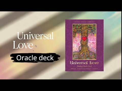 Experience the Magic: THE UNIVERSAL LOVE HEALING ORACLE CARDS