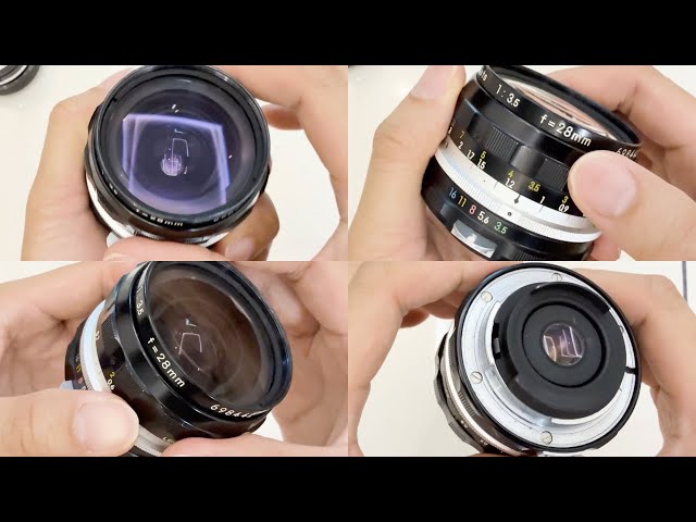 Vintage Nikon Nikkor-H Auto 28mm f3.5 Lens: A Hidden Gem for