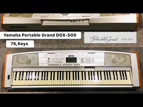 Yamaha portable grand DGX-500 76,keys ( Wilson's music instruments