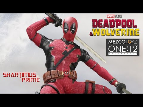 Mezco Deadpool One 12 Collective Deadpool and Wolverine Movie