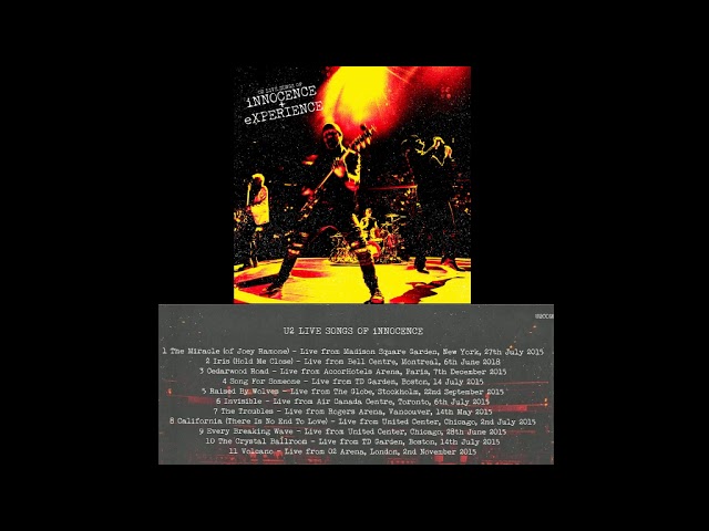 U2 - Live songs of iNNOCENCE + eXPERIENCE (CD 1) - YouTube