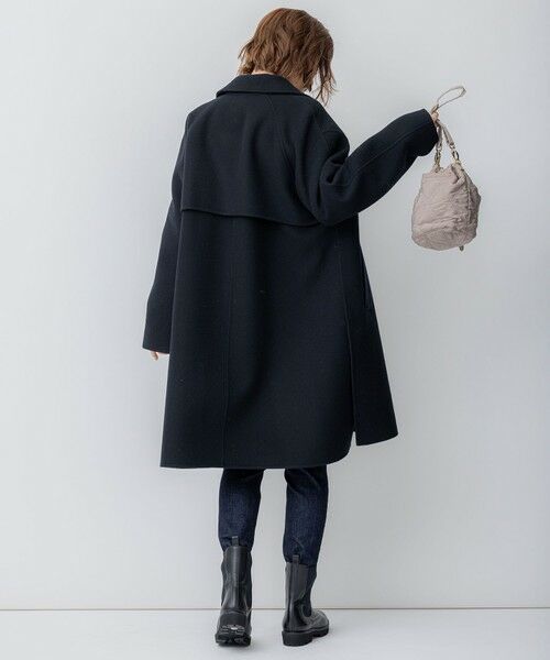滝沢眞規子さん着用】ウールリバー コート （その他アウター）｜23区