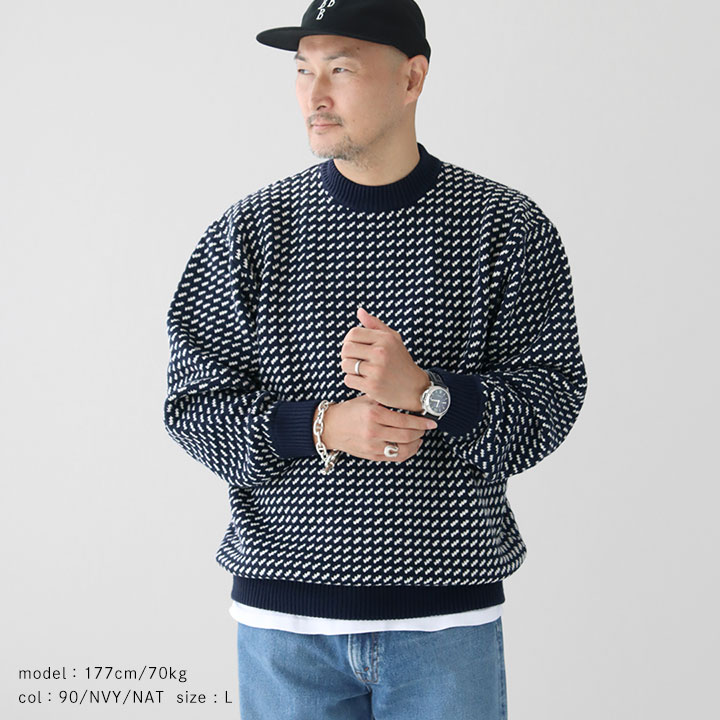 L.L.Bean エルエルビーン｜ウェイン・セーター・バーズアイ セーター