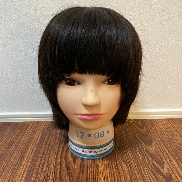 実技試験用カットウィッグ ビューラック02-20-19 新品未使用 3頭セット