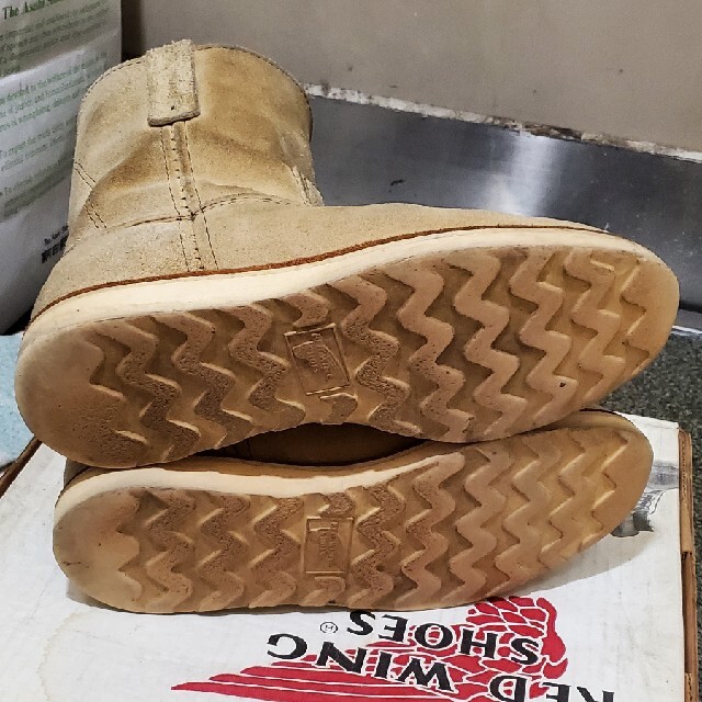 REDWING - RED WING スウェード ペコスブーツ スエード ペコス レッド