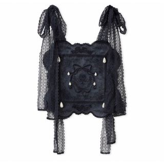 axes femme - ストライプビッグリボンキャミ アクシーズファムの通販