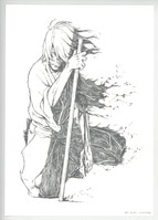 えびはら武司 直筆サイン入りカラー複製イラスト まいっちんぐマチコ先生