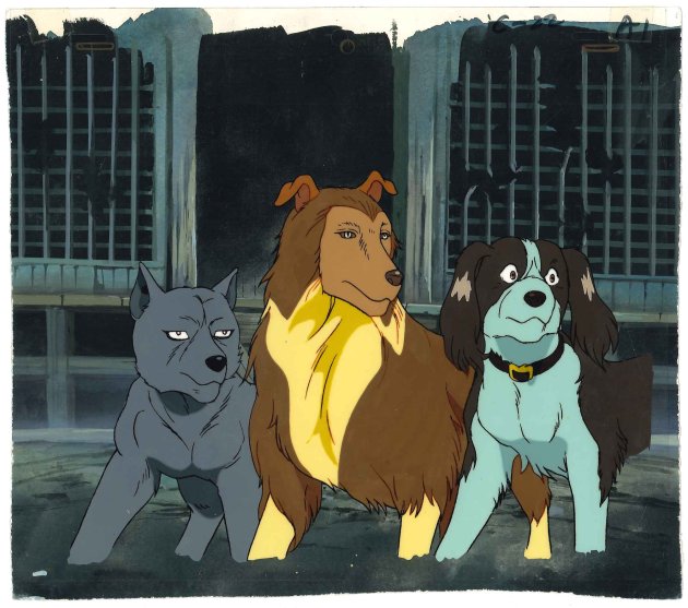 銀牙-流れ星銀- セル画