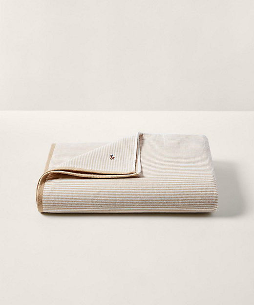 オックスフォード ストライプ ハーフ タオルケット | RALPH LAUREN