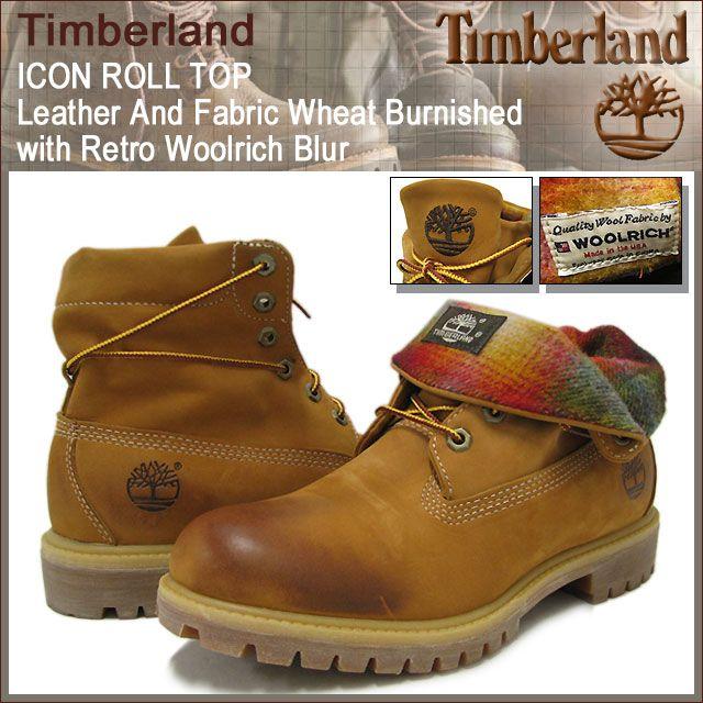 Timberland（ティンバーランド） ブーツ ロールトップ レザー アンド