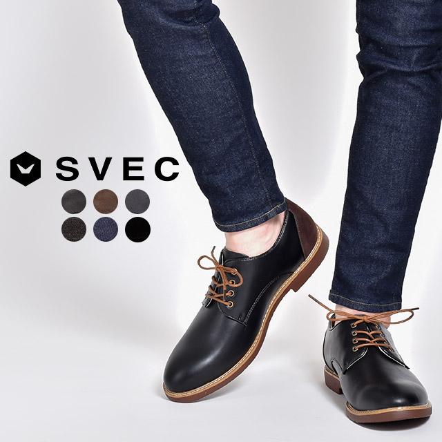 SVEC（シュベック） カジュアルシューズ メンズ オックスフォード