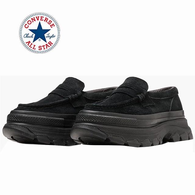 ALL STAR レディースメンズ厚底ローファースニーカー コンバース
