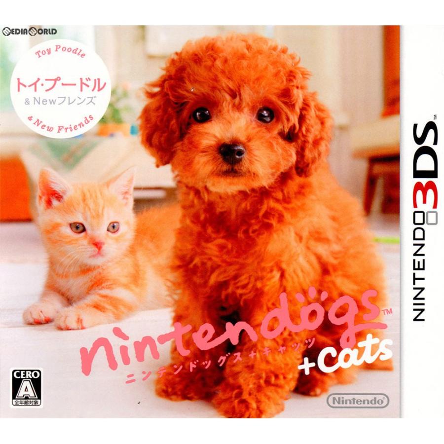 ニンテンドー3DS 『中古即納』{3DS} nintendogs+cats(ニンテンドッグス