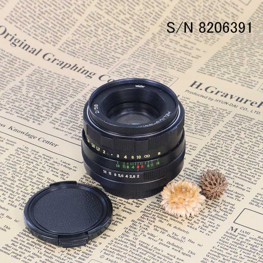 保証付 】【中古】 オールドレンズ Helios (ヘリオス) 44M 58mm F2 M42