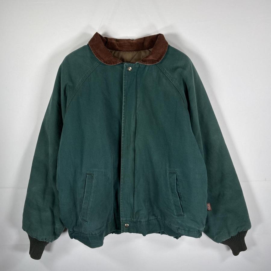 USA古着 ウォールズ Walls ダック ワークジャケット 襟コーデュロイ