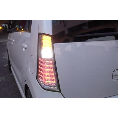 ワゴンRスティングレー MH23S チューブフルLEDテールランプ カラー