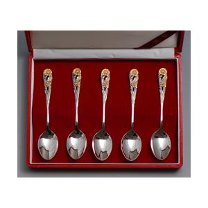 銀食器カトラリー「ニュークラウン」スプーン2本セット・銀製品・ : 銀