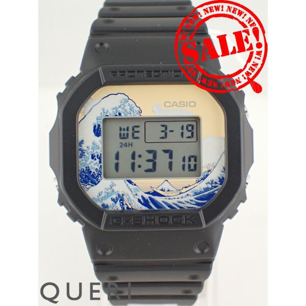 G-SHOCK カシオ 5600シリーズ 葛飾北斎モデル 神奈川沖浪裏 DW