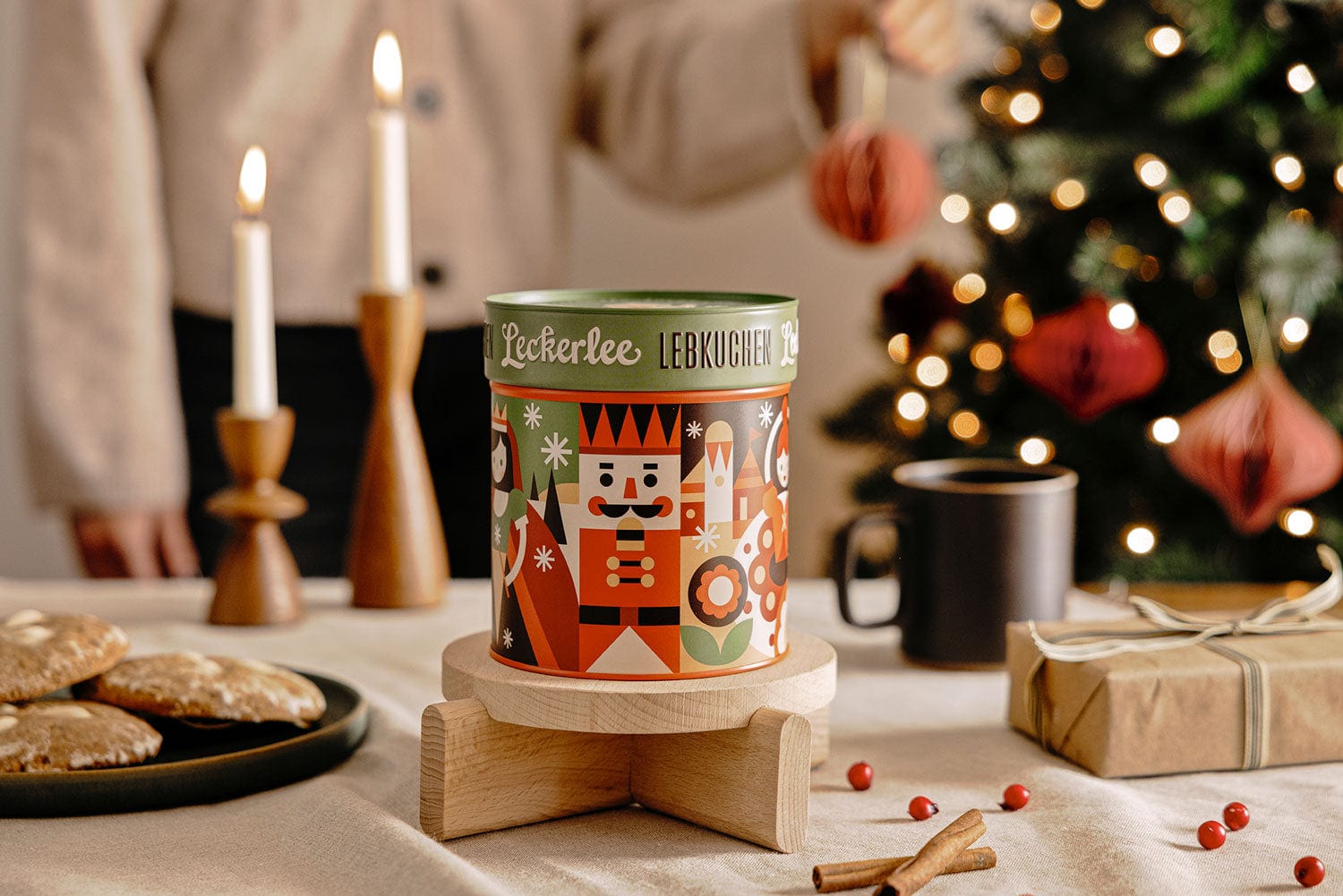 The Nutcracker Tin | Christmas Cookie Tin