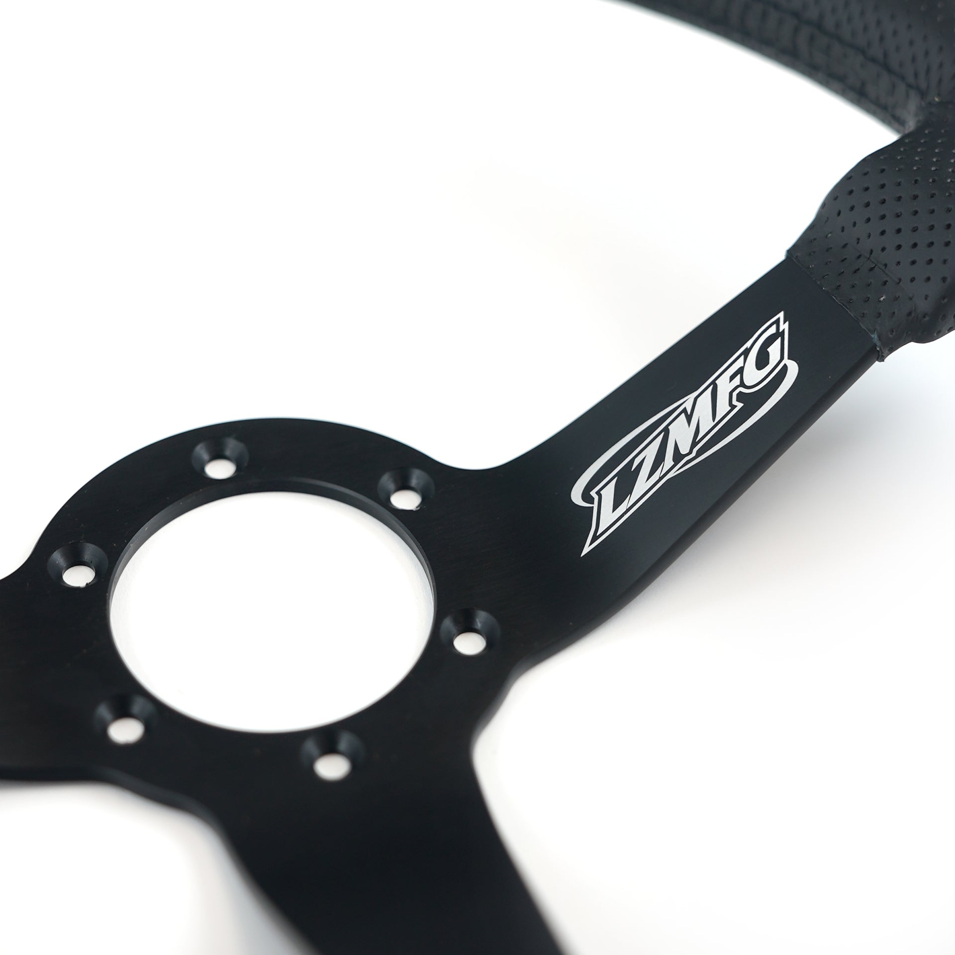 Perforated Leather LZ Steering Wheel - V3 – LZMFG