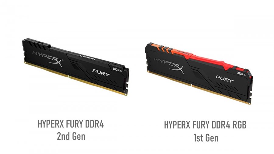 HYPERX FURY DDR4シリーズ追加ラインアップ、ハイクロックモデルや大