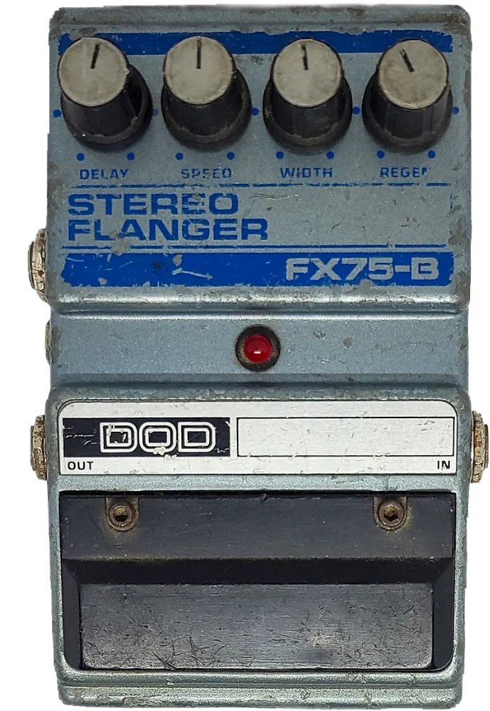 DOD FX75-B Stereo Flanger - Pedal on ModularGrid