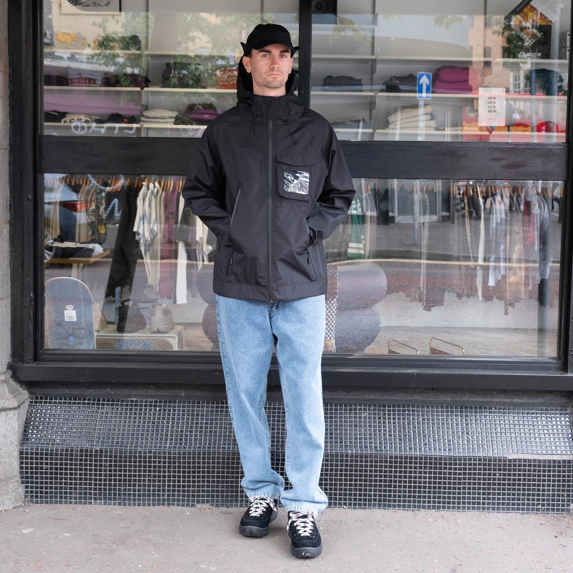 Pop Trading Company Oracle Jacket - Black