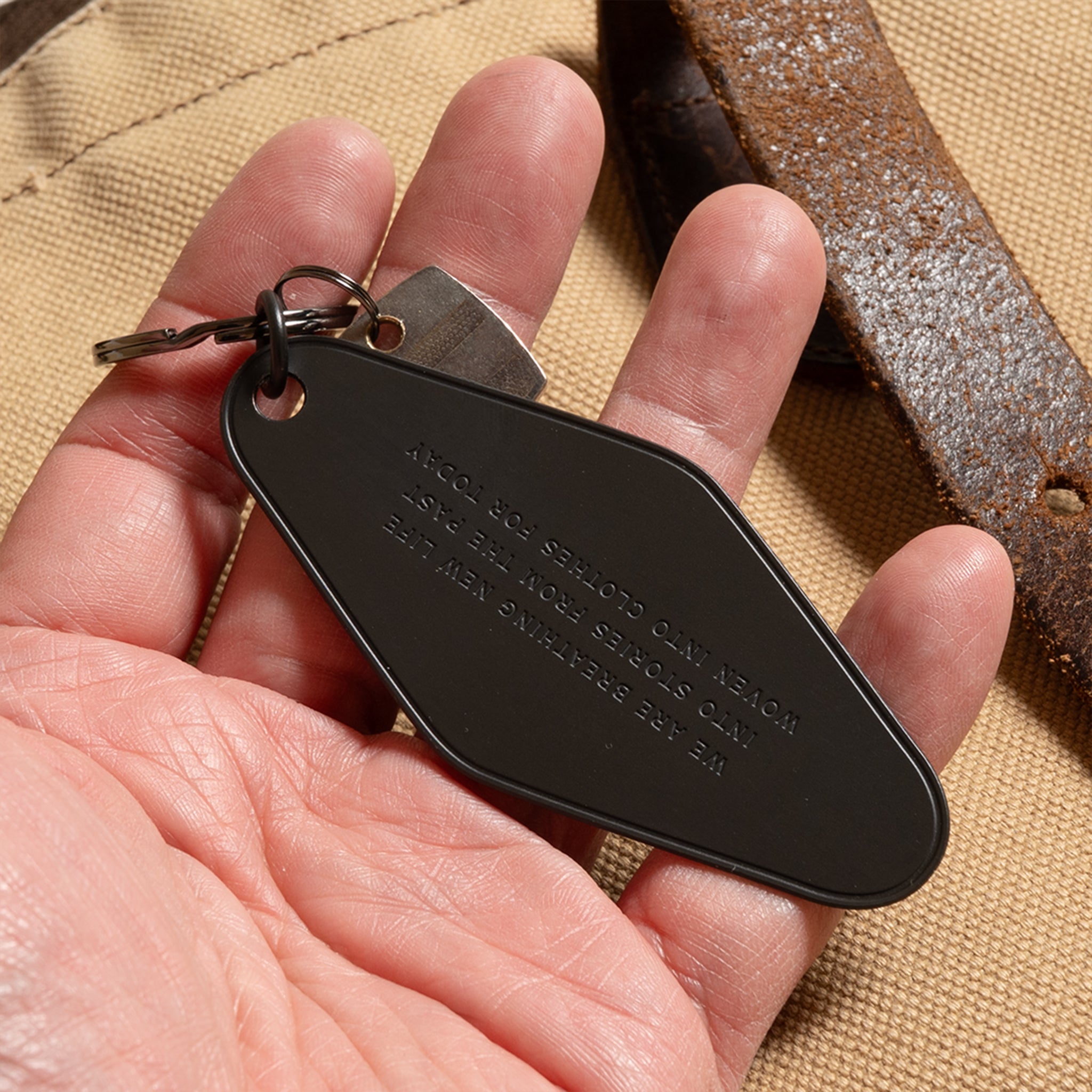 O1002 Motel Key Ring モーテルキーリング – PREQUEL