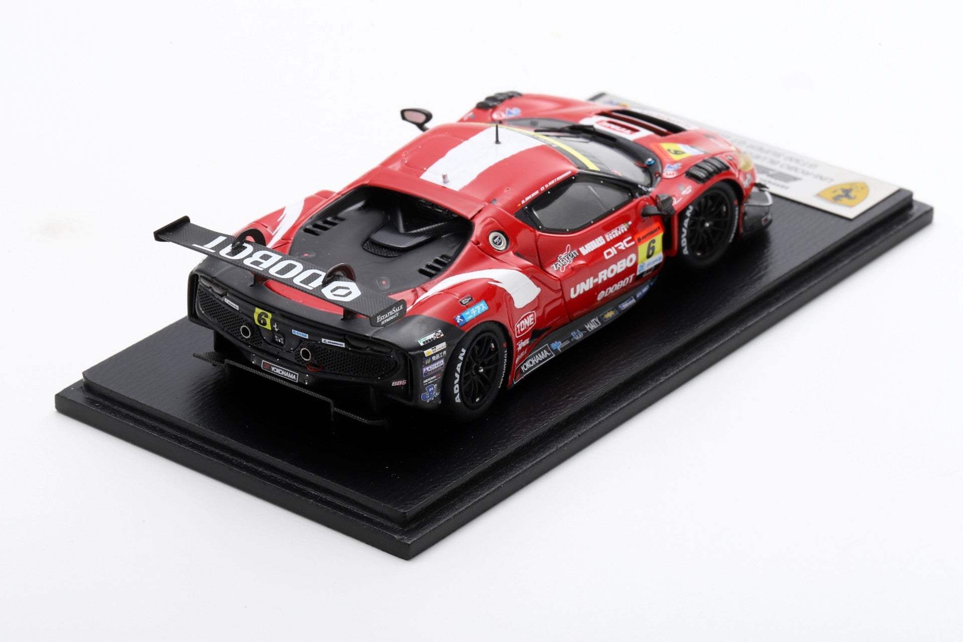 Looksmart LSRC184 1/43 UNI-ROBO BLUEGRASS FERRARI No.6 Team LeMans