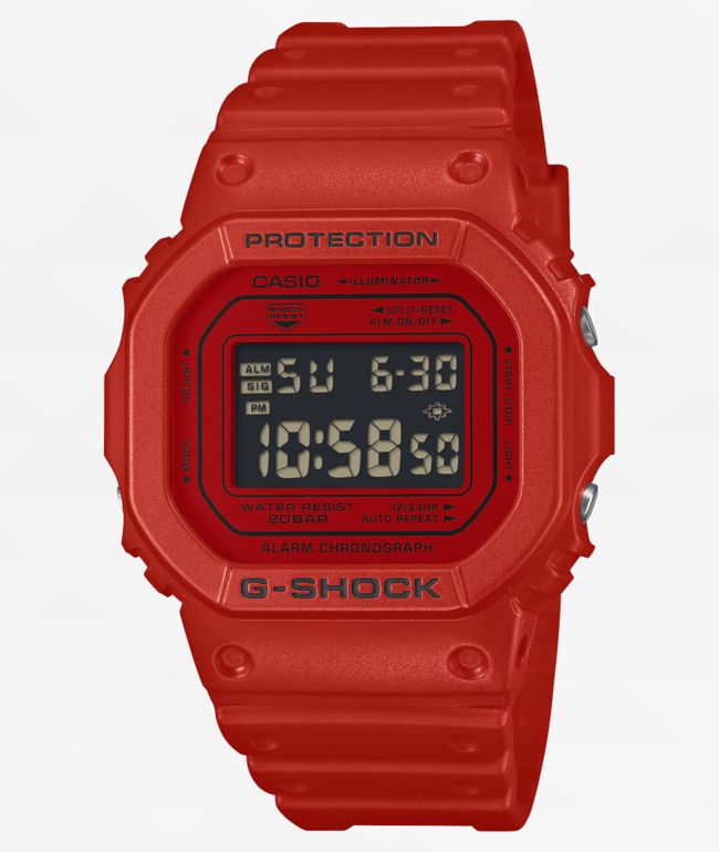 G-Shock DW6900RRB-4 Red Digital Watch | Zumiez