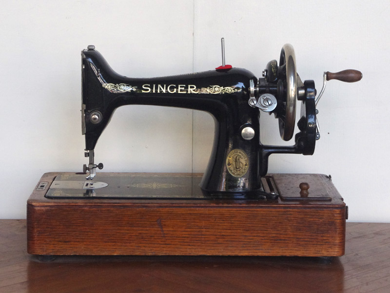 No.423 SINGER 99K シンガー製 水平釜 家庭用手回しミシン