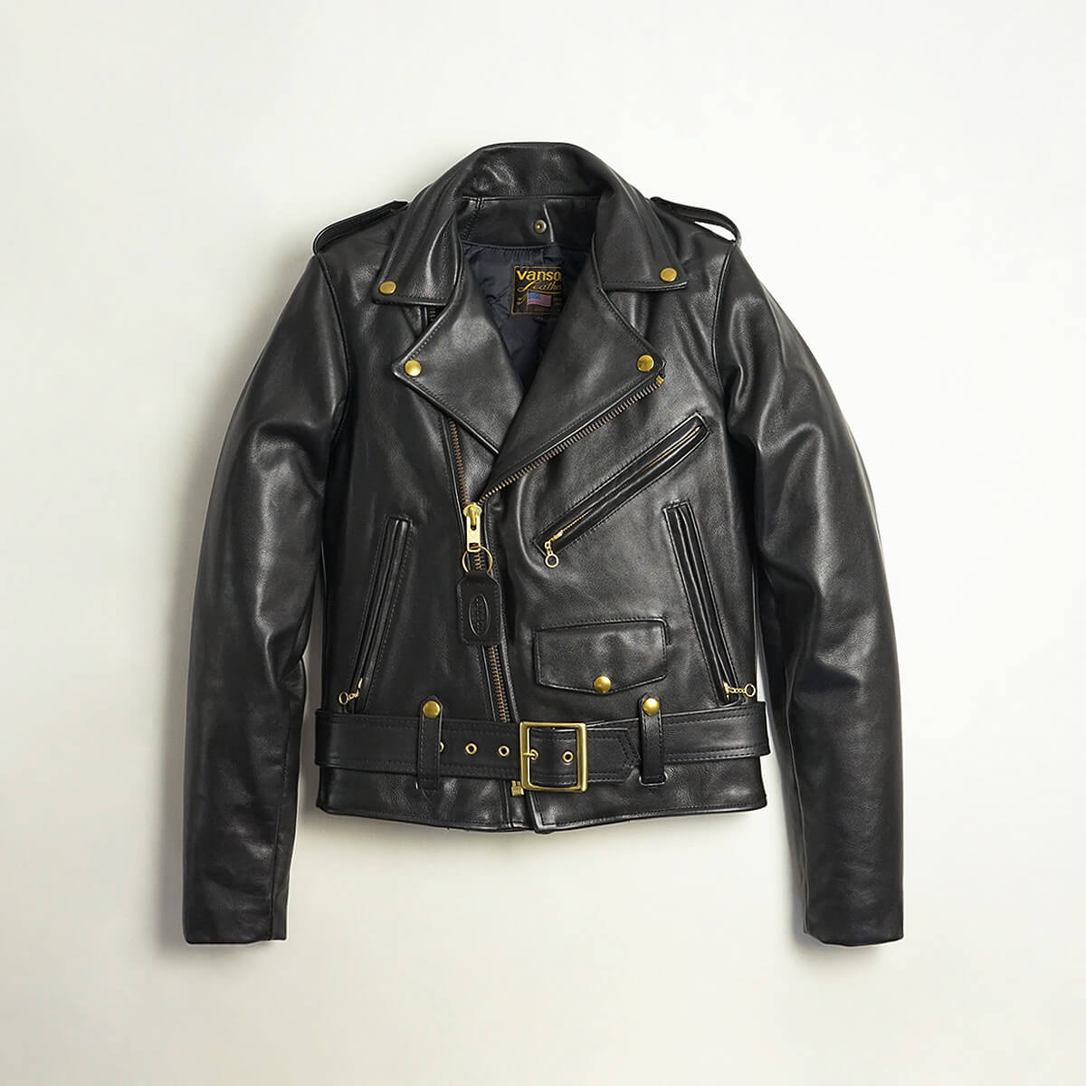 VANSON（バンソン） VANSON C2 ダブル ライダース ブラック アメリカ製