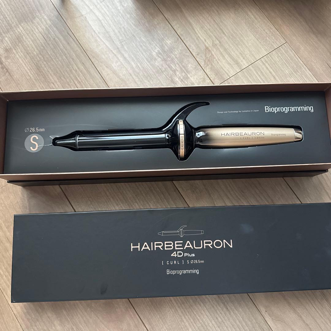 【美品】箱•スタンド付/ヘアビューロン4D Plus 26.5mm