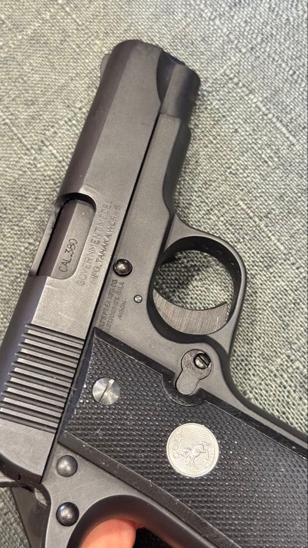 激レア希少品 タナカ コルトガバメント380オート HWモデル