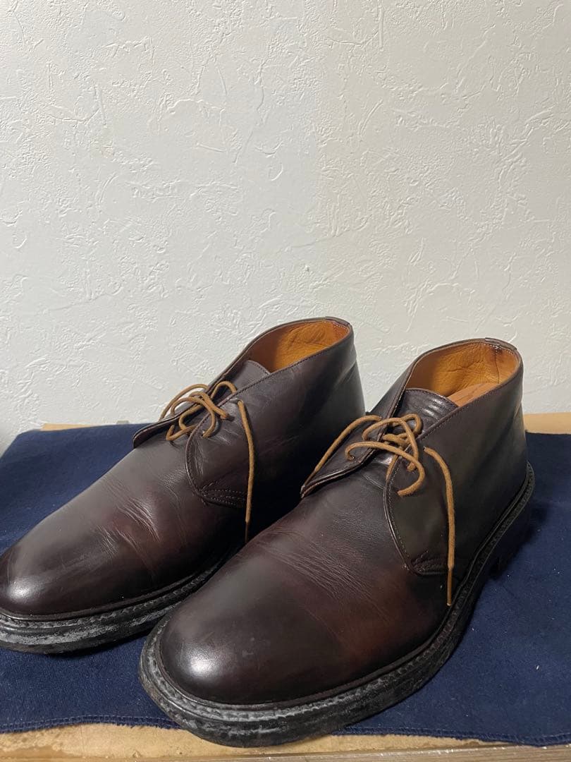 Tricker’s トリッカーズ　チャッカブーツ 8 1/2-5 Tricker's（トリッカーズ） MUD GUARD CHUKKA BOOTS [SUEDE