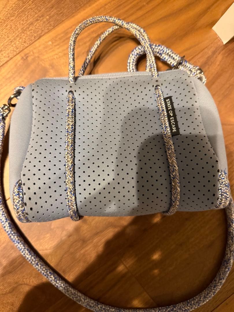 ステートオブエスケープ　メッシュショルダーバッグ ブルー STATE OF ESCAPE（ステイトオブエスケープ） 【カラー限定特価】State