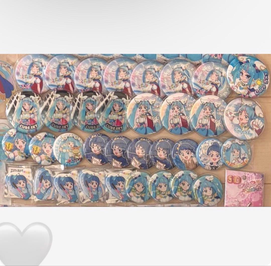 キュアスカイ まとめ売り 缶バッジ ひろがるスカイプリキュア プリキュア ひろがるスカイ！プリキュア】ホログラム缶バッジ 集合: 雑貨｜東映