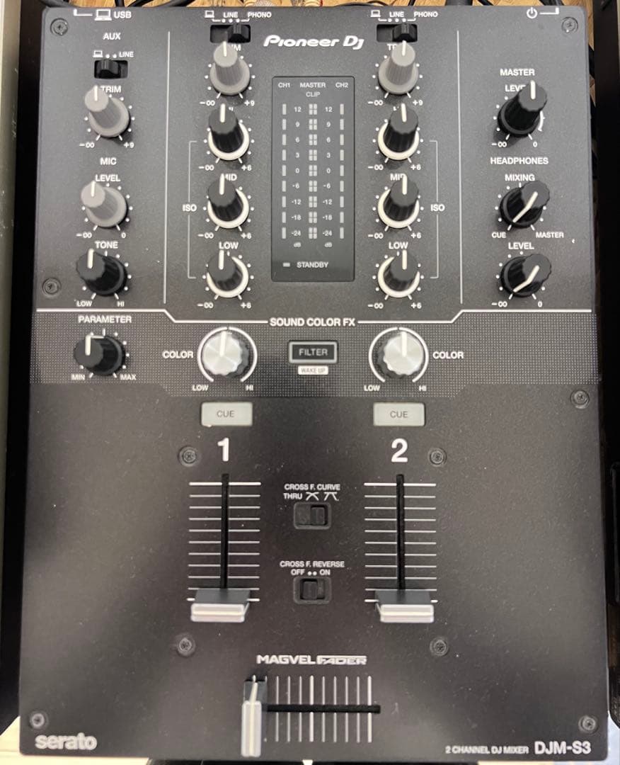 Pioneer DJ DJM-S3 DJミキサー SERATO 中古 Pioneer ミキサー DJM-S3 | オーディオ機器の高価買取なら横浜オーディオ！