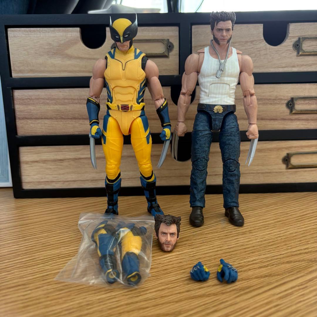 マーベルレジェンド ウルヴァリン ローガン デッドプール フィギュア マーベルレジェンド 6インチ ヘッドプールwithローガン（デッドプール