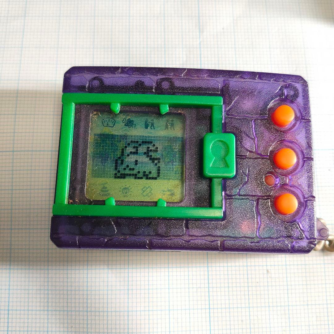 動作確認済み】 デジタルモンスター 初代 クリアパープル 透明
