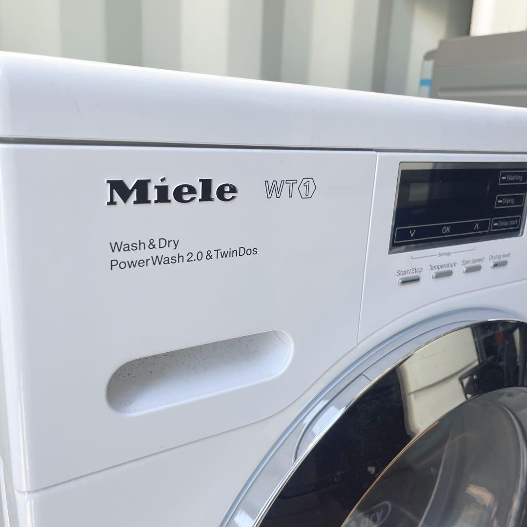 送料無料！ミーレ WTH120 ツインドス 熱乾燥搭載 高級ドラム式洗濯機